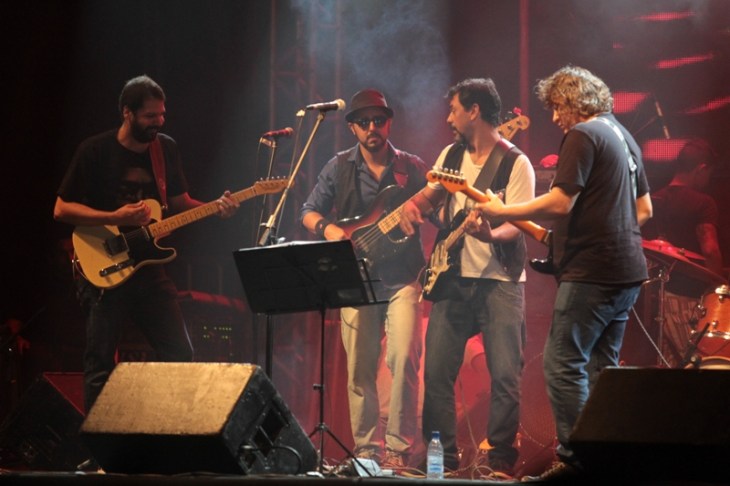 Nordeste Blues se apresentou na Praia da Xêpa (Foto: Rogério Correia)
