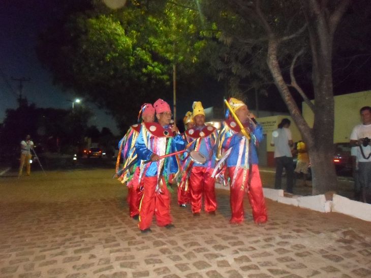 Grupo do Boi de Reis.