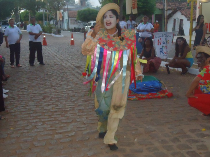 Grupo de teatro Nois Na Rua participou da Mostra em 2013.
