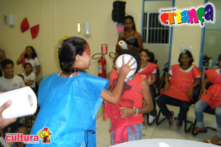 Teve torta na cara? Teve sim senhor!