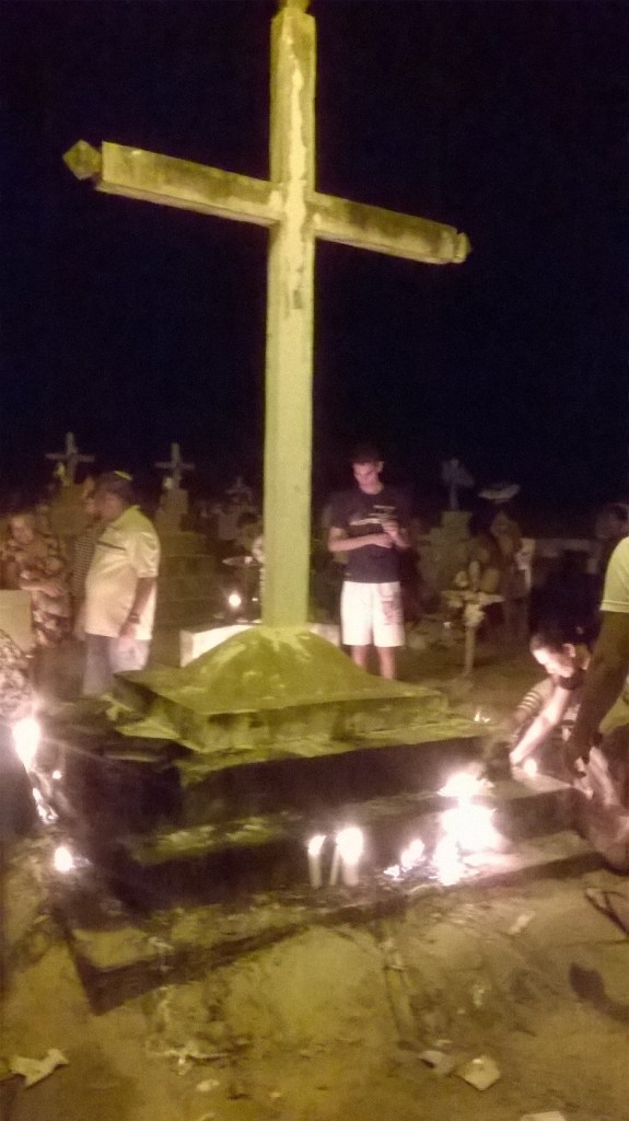 O Cruzeiro foi o local de maior aglomeração de pessoas.