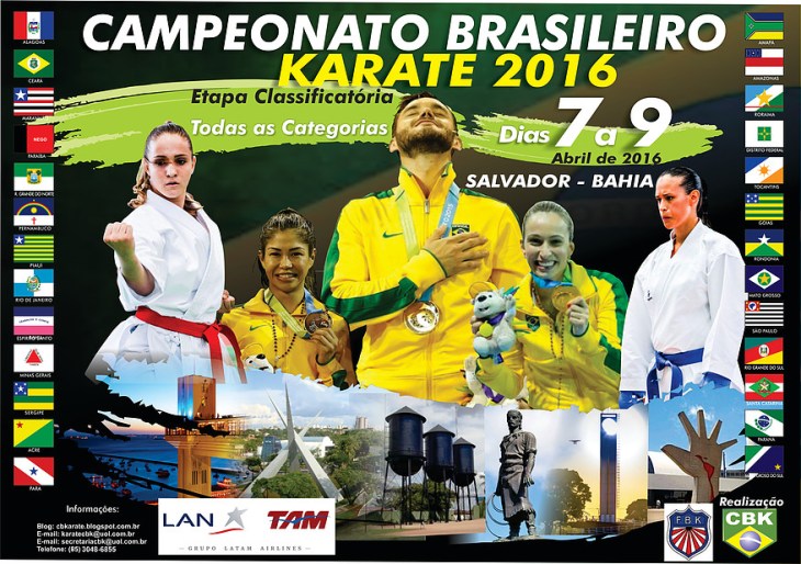 brasileiro de karatê 2016