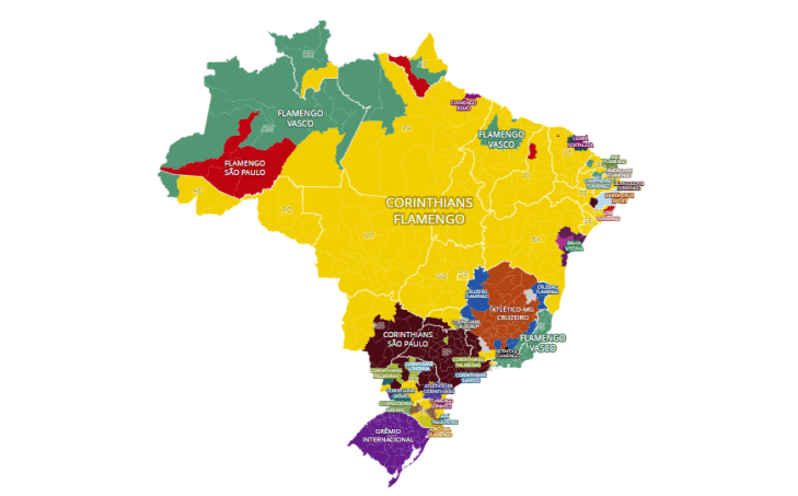 mapa curtidas brasil