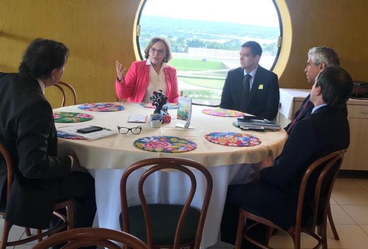 Senadora Zenaide e diretoria do Banco Central 2